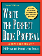 Write the Perfect Book Proposal: 10 That Sold and Why