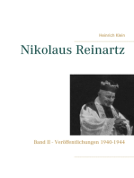Nikolaus Reinartz: Band II - Veröffentlichungen 1940-1944