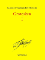 Grotesken I: Gesammelte Schriften