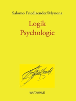 Logik / Psychologie: Gesammelte Schriften  Band 5