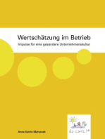 Wertschätzung im Betrieb: Impulse für eine gesündere Unternehmenskultur