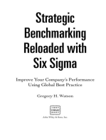 Strategic Benchmarking Reloaded with Six Sigma: Improving Your Company's Performance Using Global Best Practice
