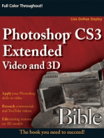 Photoshop CS3 Extended Video and 3D Bible