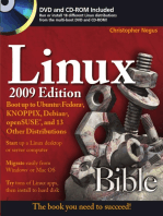 Linux Bible 2009 Edition: Boot up Ubuntu, Fedora, KNOPPIX, Debian, openSUSE, and more 