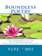 Boundless Poetry 2015: The Anthology of the Rio Grande Valley International Poetry Festival