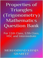 Properties of Triangles (Trigonometry) Mathematics Question Bank
