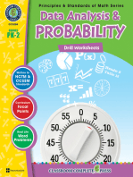 Data Analysis & Probability - Drill Sheets Gr. PK-2