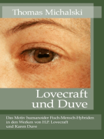 Lovecraft und Duve: Das Motiv humanoider Fisch-Mensch-Hybriden in den Werken von H.P. Lovecraft und Karen Duve