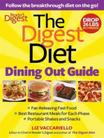 Digest Diet Dining Out Guide: Follow the Breakthrough Diet on the Go!