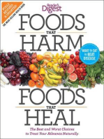 Foods that Harm and Foods that Heal: The Best and Worst Choices to Treat your Ailments Naturally
