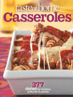 Taste of Home: Casseroles: 377 Dishes for Families, Potlucks & Parties