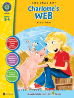 Charlotte's Web - Literature Kit Gr. 3-4