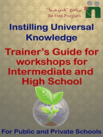 Trainer’s Guide for Workshops for Intermediate and High School