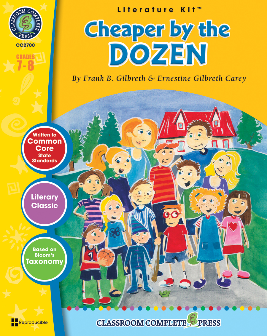 Cheaper by the Dozen - Literature Kit Gr. 7-8 by Nat Reed - Ebook | Scribd