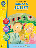 Romeo & Juliet - Literature Kit Gr. 7-8