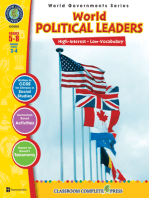 World Political Leaders Gr. 5-8