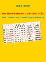 Der Maya-Kalender 1200-1101 v.Chr.: Haab - Tzolkin - Long Count für jeden einzelnen Tag