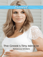The Greek's Tiny Miracle