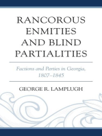 Rancorous Enmities and Blind Partialities: Factions and Parties in Georgia, 1807–1845