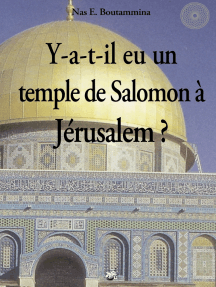 Lisez Y A T Il Eu Un Temple De Salomon A Jerusalem De Nas E Boutammina En Ligne Livres