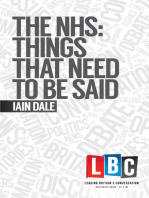 The NHS: Things That Need to Be Said