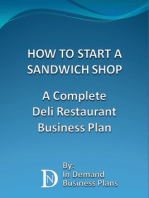 How To Start A Sandwich Shop