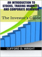 An Introduction to Stocks, Trading Markets and Corporate Behavior