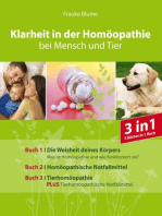 Klarheit in der Homöopathie: bei Mensch und Tier