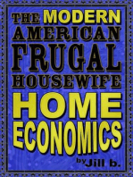 The Modern American Frugal Housewife Book #1: Home Economics: The Modern American Frugal Housewife Series, #1