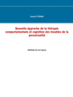 Nouvelle Approche de la Thérapie Comportementale et Cognitve des troubles de la personnalité: Méthode de Len Sperry