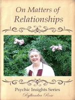 Psychic Insights On Matters of Relationships