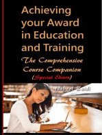 Achieving your Award in Education and Training