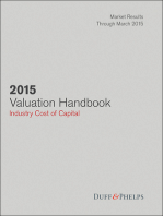 2015 Valuation Handbook: Industry Cost of Capital