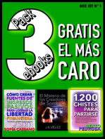 Pack 3 ebooks, Gratis el más caro. Box Set no1