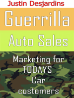 Guerrilla Auto Sales: Marketing for Today's Car Customer