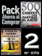 Pack Ahorra al Comprar 2 (No 070): Atrae el dinero con la ley de la atracción & 500 Chistes para partirse el ajete