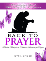 Back To Prayer