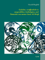 Gedichte, veröffentlicht in ausgewählten Anthologien, und Namenlos von meiner Insel, 42 Briefe: Lyrik