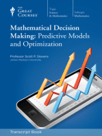 Mathematical Decision Making: Predictive Models (Transcript)