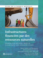 Infrastructures financ��es par des ressources naturelles