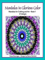 Mandalas in Glorious Color Book 1