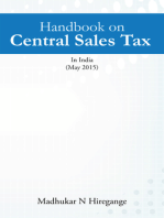 Handbook on Central Sales Tax