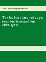 Tarkoituskeskeisyys nuorten itsemurhien ehkäisyssä