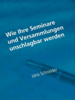 Wie Ihre Seminare und Versammlungen unschlagbar werden