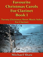 Favourite Christmas Carols For Clarinet Book 1