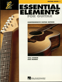 Essential Elements for Guitar - Book 1: Comprehensive Guitar Method