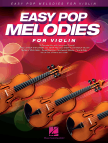 Easy Pop Melodies: for Violin