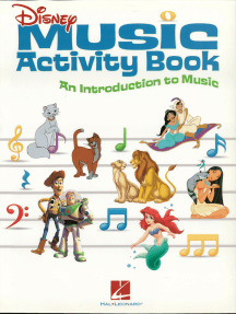 Disney Music Activity Book (Music Instruction): An Introduction to Music