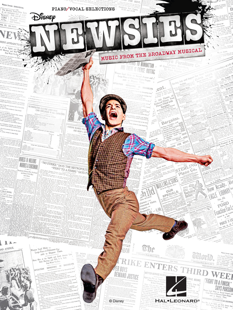 Partituras De Newsies De Alan Menken Y Jack Feldman