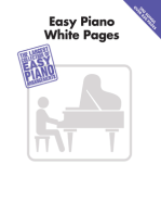 Easy Piano White Pages